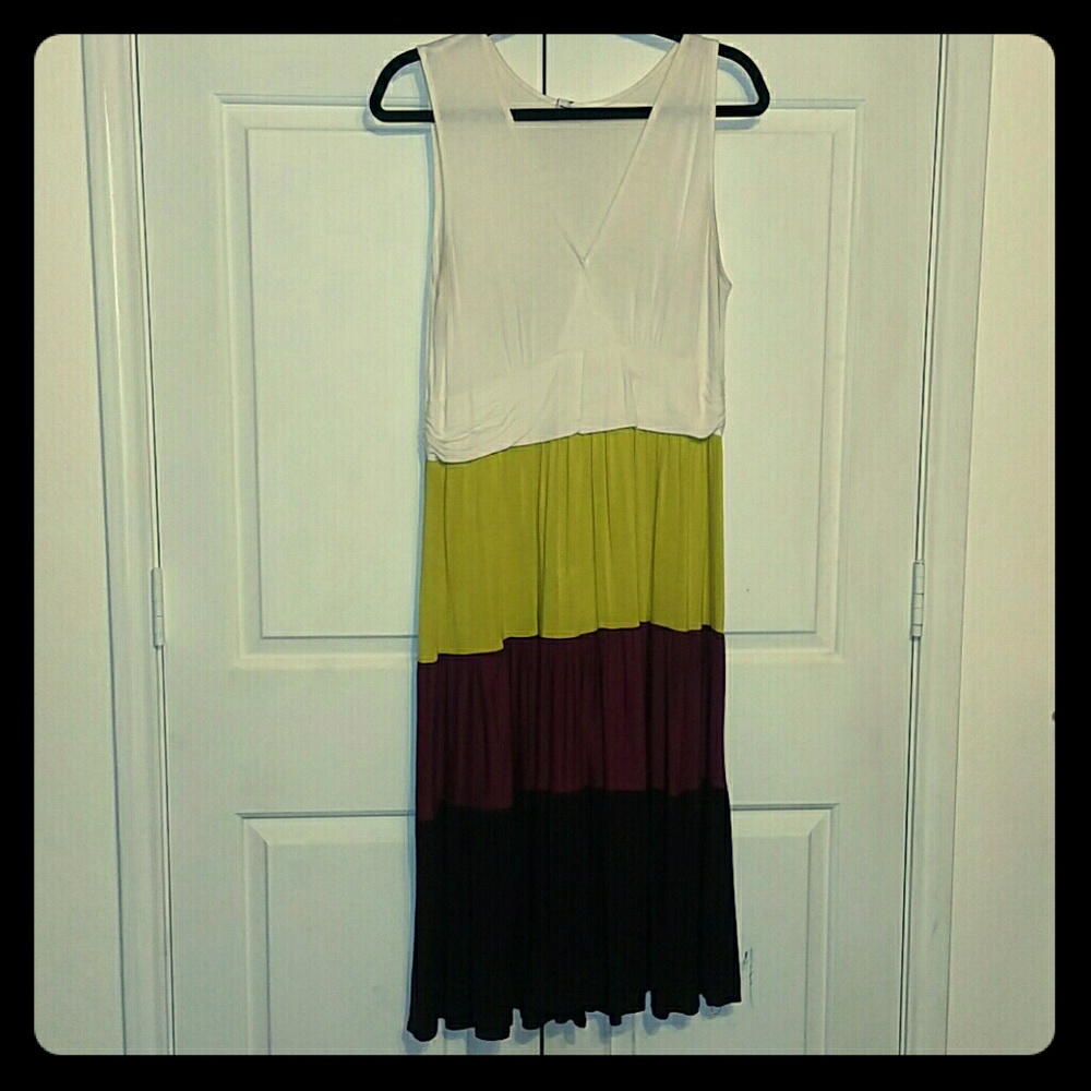 Tiered Midi dress